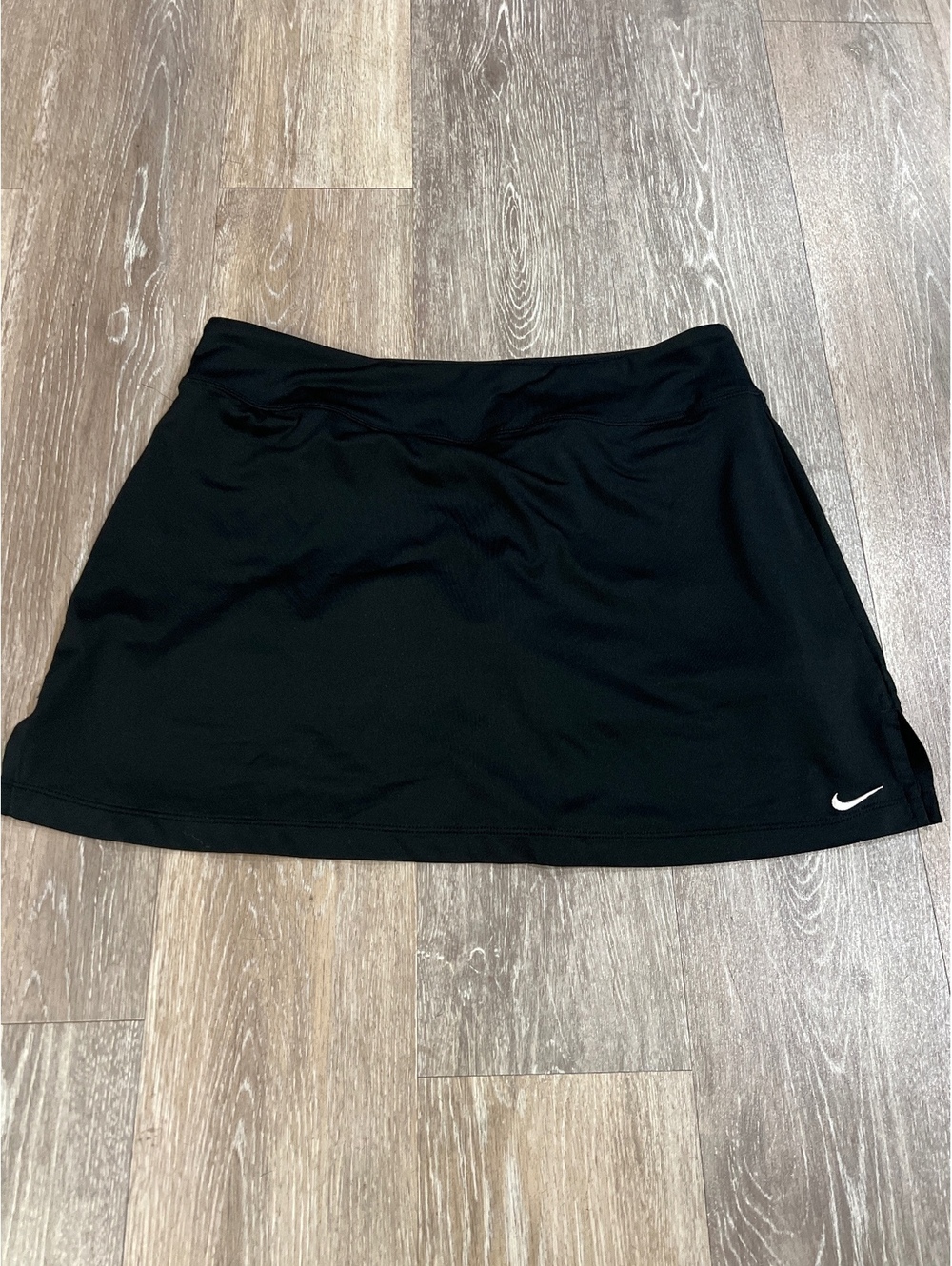 Nike Dri-FIT Black Athletic Skirt with Built-in Shorts, Size M